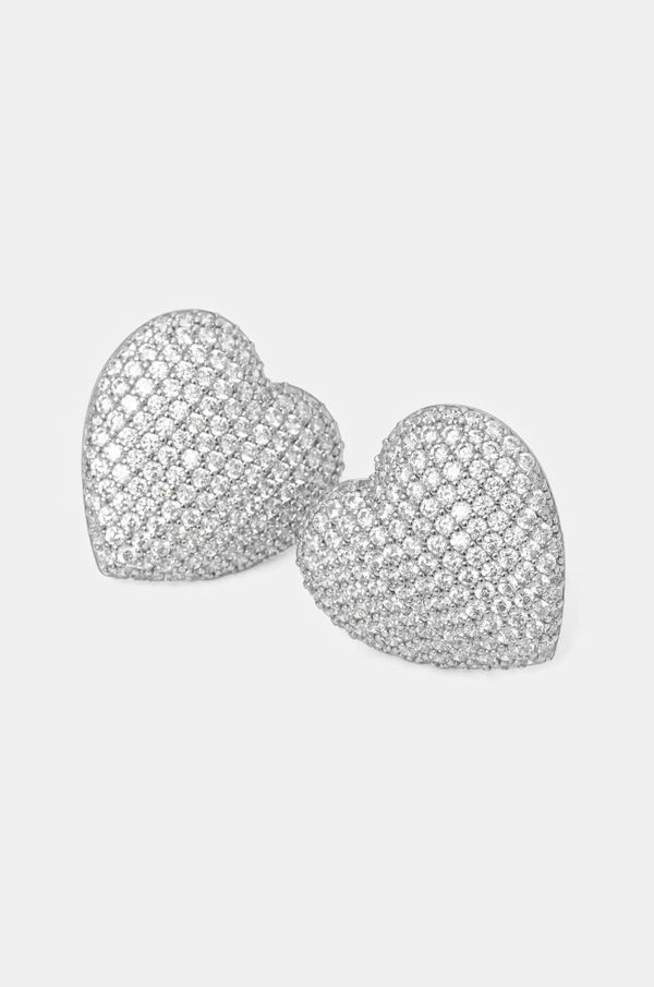 Chiara Ferragni Srebrne naušnice Chiara Ferragni SILVER J19AXD30