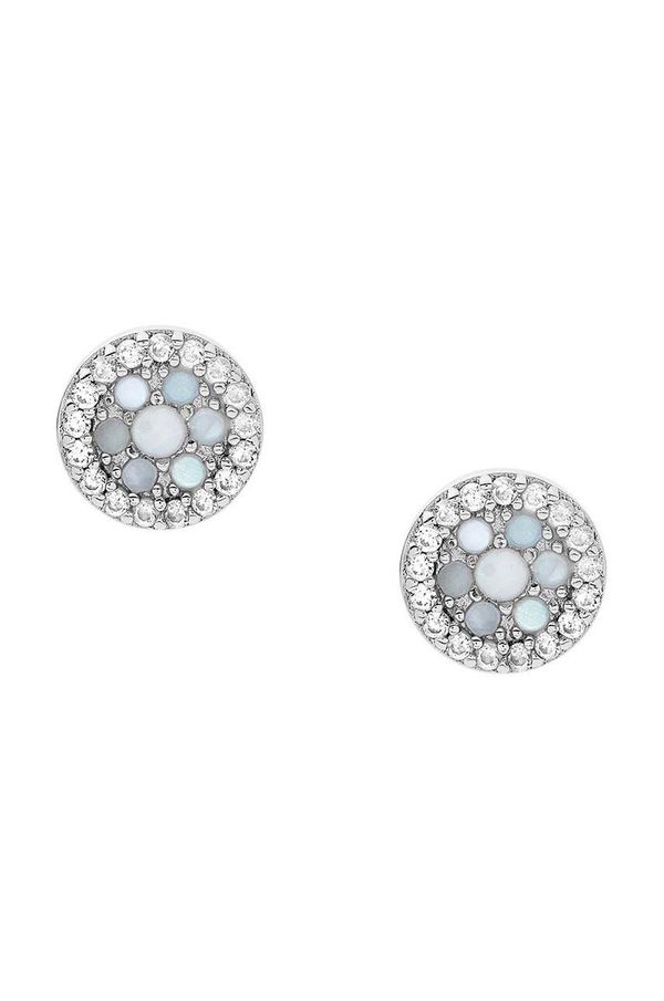 Fossil Srebrne naušnice Fossil