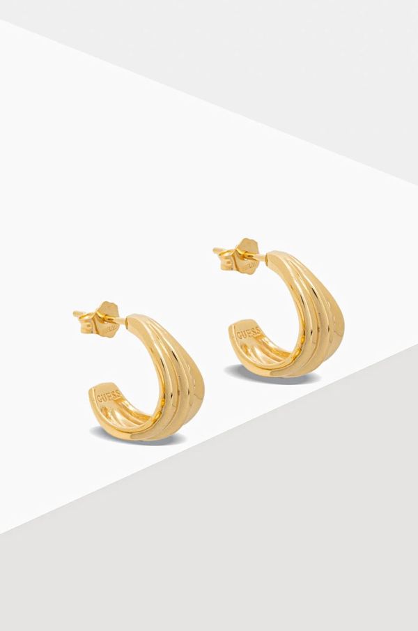 Guess Srebrne naušnice Guess JSBE04 410JW