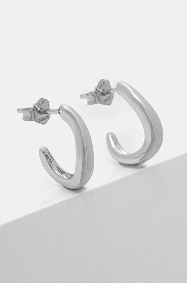 Guess Srebrne naušnice Guess JSBE04 446JW