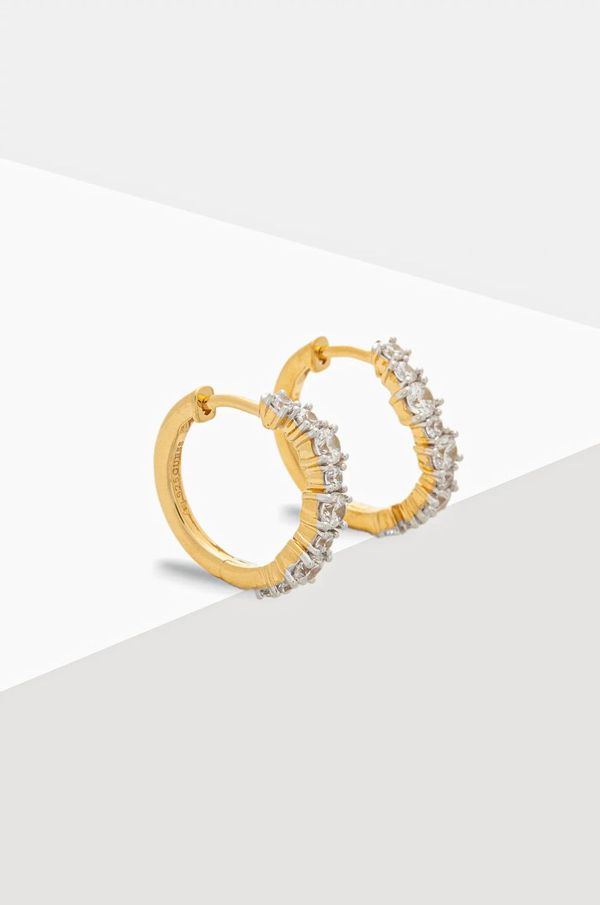 Guess Srebrne naušnice Guess JSBE04 464JW