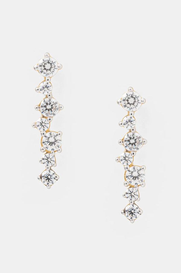 Guess Srebrne naušnice Guess JSBE04 490JW