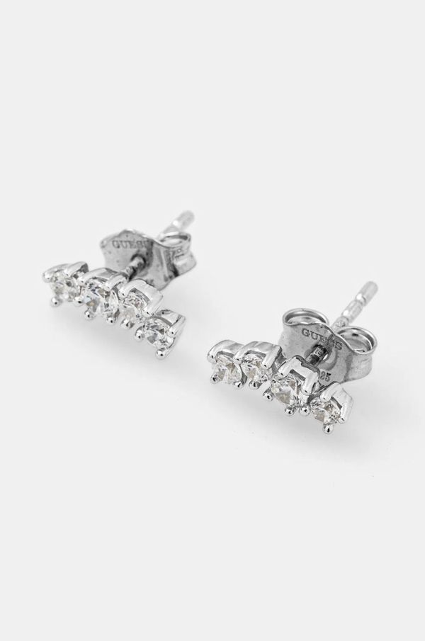 Guess Srebrne naušnice Guess JSBE04 495JW