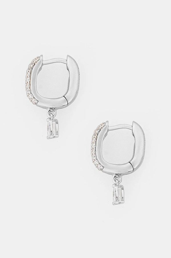 Guess Srebrne naušnice Guess JSBE04 510JW