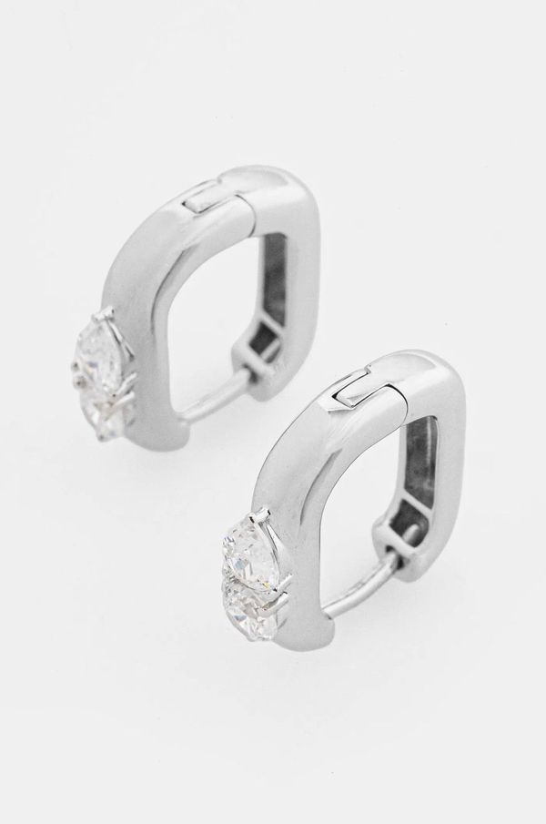 Guess Srebrne naušnice Guess JSBE04 519JW