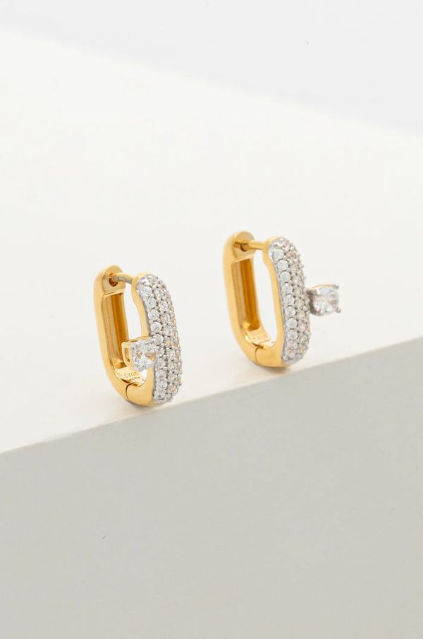 Guess Srebrne naušnice Guess JSBE04 544JW