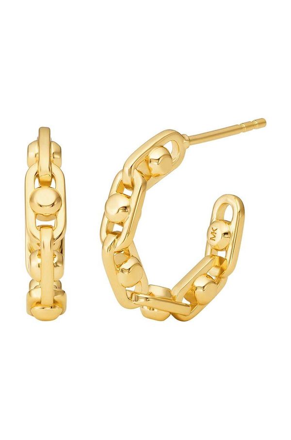 Michael Kors Srebrne naušnice Michael Kors