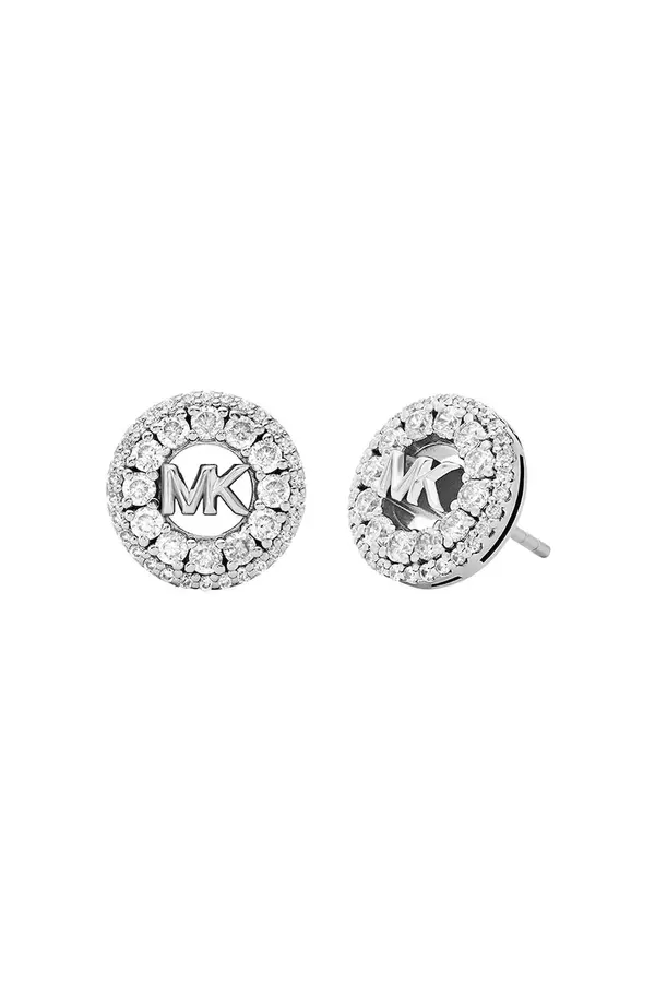 Michael Kors Srebrne naušnice Michael Kors