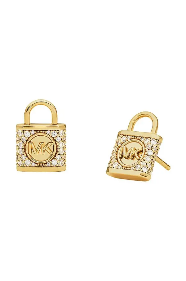 Michael Kors Srebrne naušnice Michael Kors