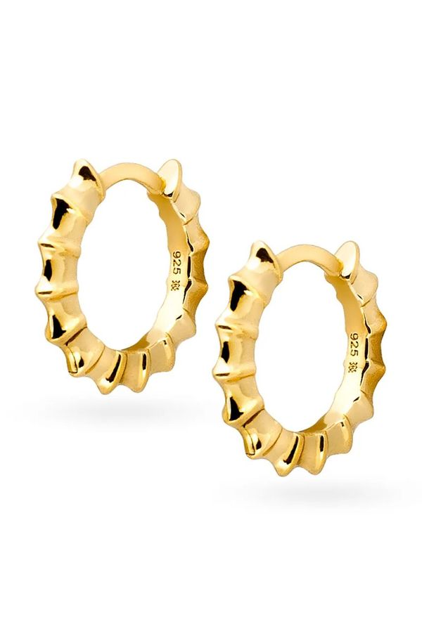 ANIA KRUK Srebrne naušnice presvučene zlatom ANIA KRUK ARIEL SMRKS1470Z