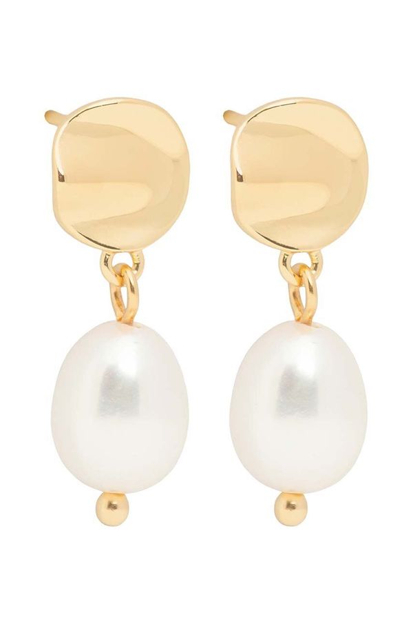 ANIA KRUK Srebrne naušnice presvučene zlatom ANIA KRUK ARIEL