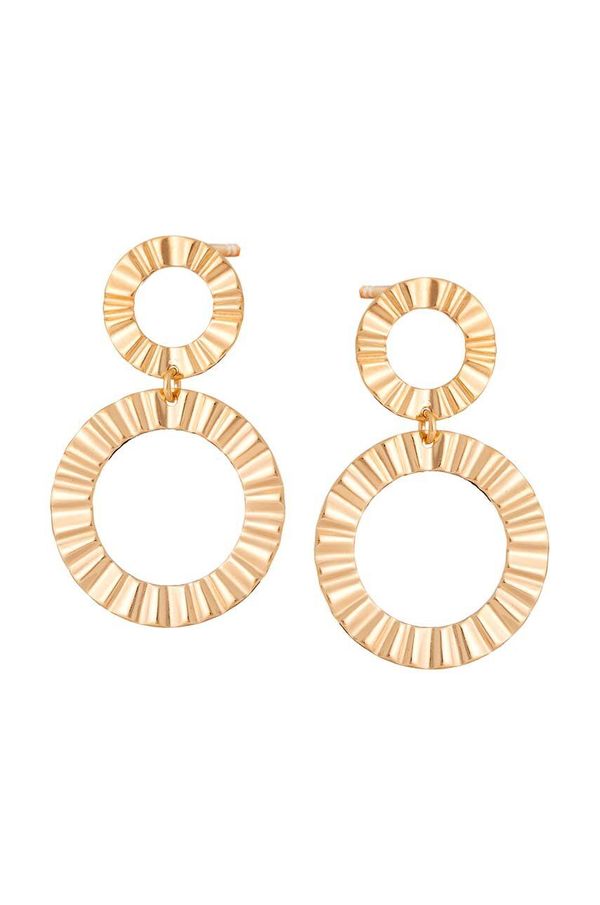 ANIA KRUK Srebrne naušnice presvučene zlatom ANIA KRUK BLAIR