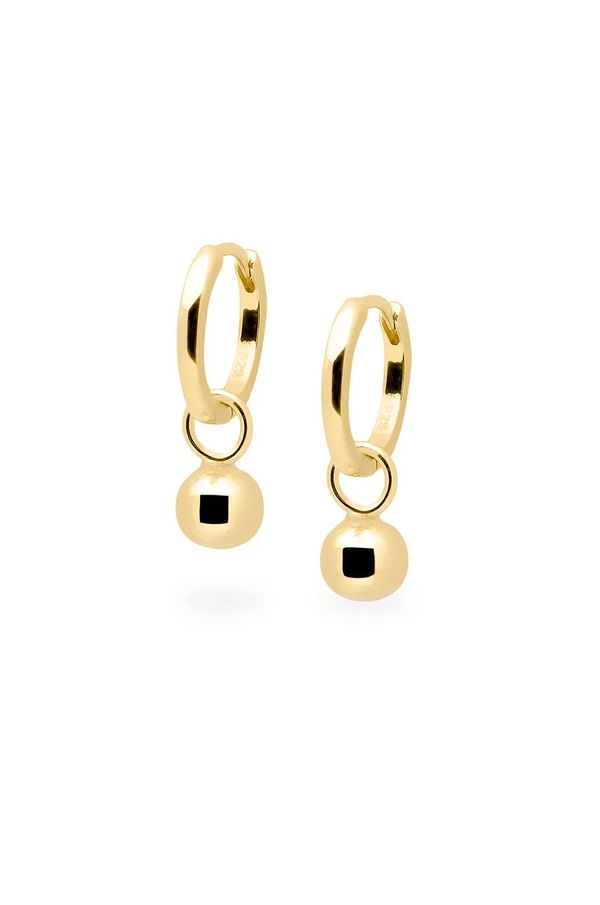 ANIA KRUK Srebrne naušnice presvučene zlatom ANIA KRUK COSMO SLTKS3090Z