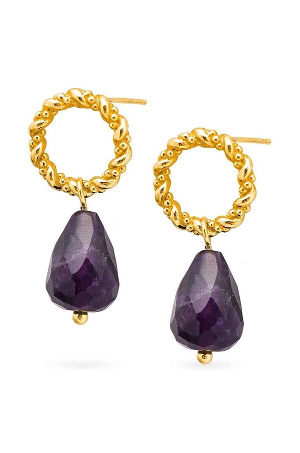 ANIA KRUK Srebrne naušnice presvučene zlatom ANIA KRUK DUO SAKKN1959Z