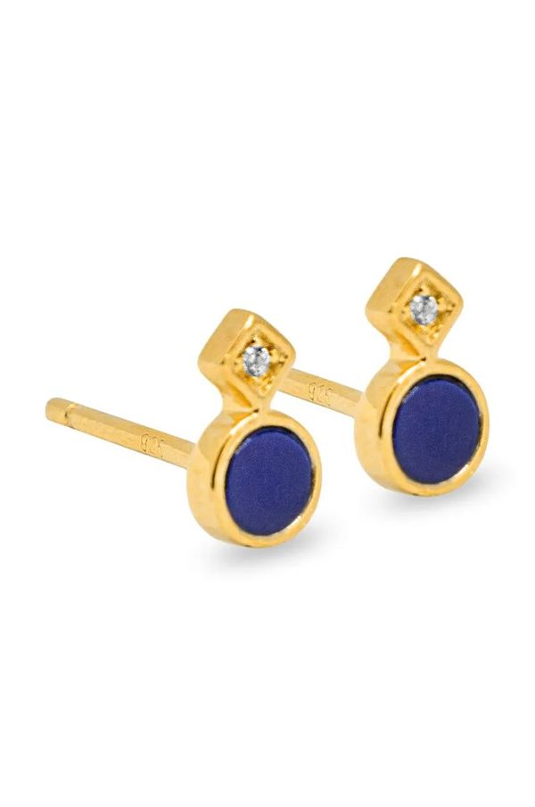 ANIA KRUK Srebrne naušnice presvučene zlatom ANIA KRUK DUO SMRKN1384Z