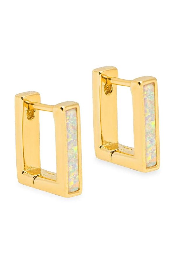 ANIA KRUK Srebrne naušnice presvučene zlatom ANIA KRUK DUO SMRKY1349Z