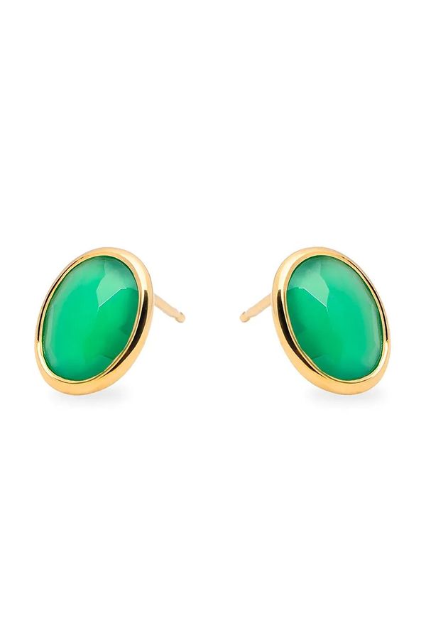 ANIA KRUK Srebrne naušnice presvučene zlatom ANIA KRUK DUO SOPKN0690Z