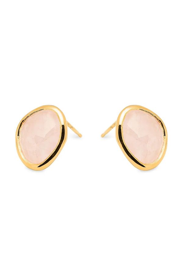 ANIA KRUK Srebrne naušnice presvučene zlatom ANIA KRUK DUO SOPKN0768Z