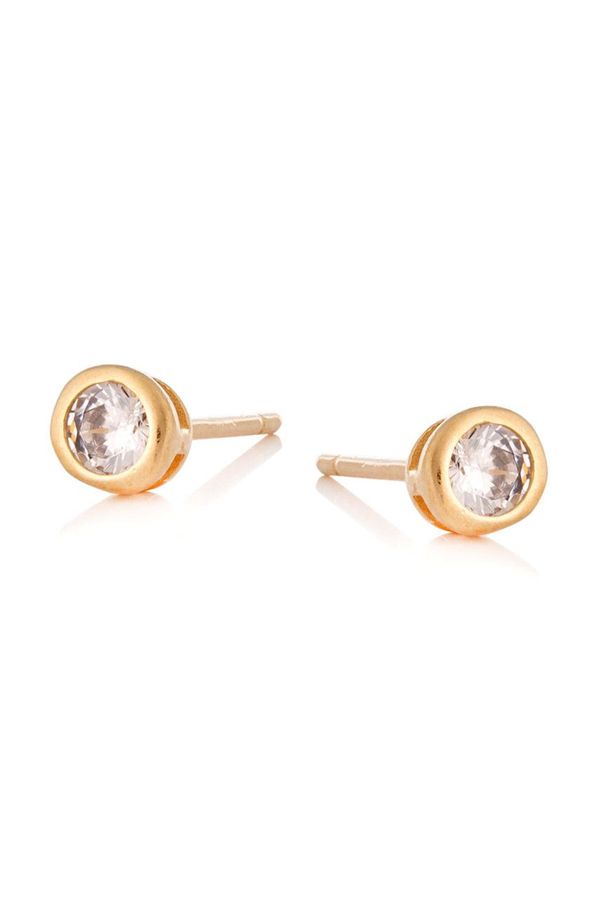 ANIA KRUK Srebrne naušnice presvučene zlatom ANIA KRUK Glamour