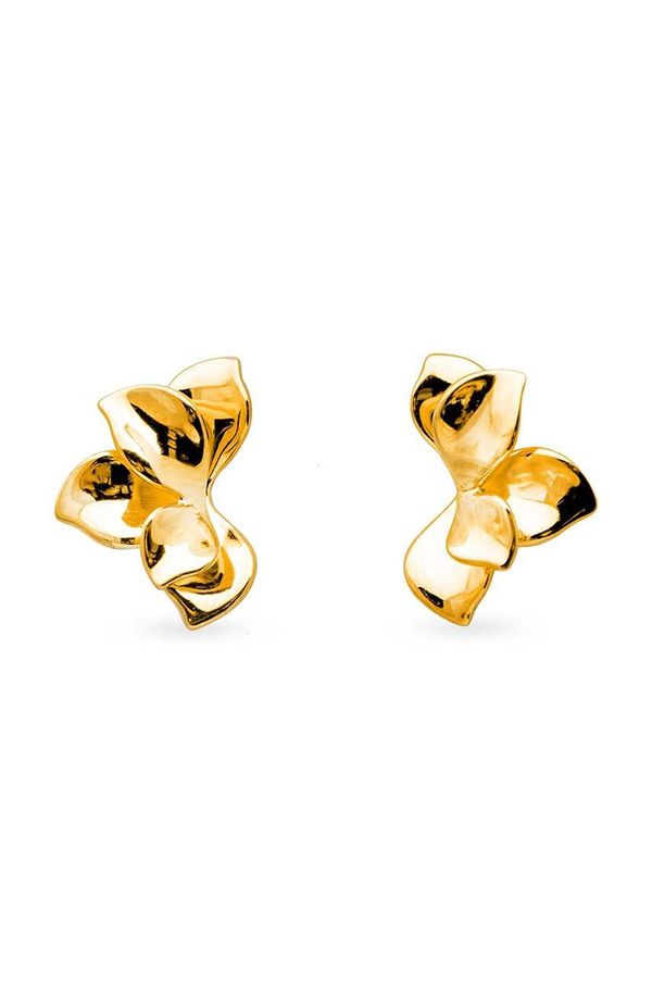 ANIA KRUK Srebrne naušnice presvučene zlatom ANIA KRUK HIPPIE SMRKS1280Z