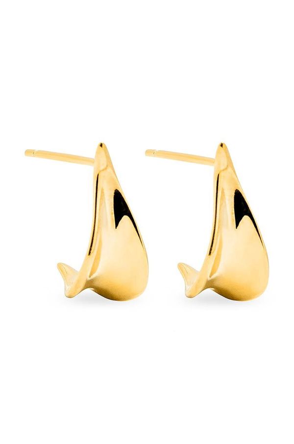 ANIA KRUK Srebrne naušnice presvučene zlatom ANIA KRUK HIPPIE SMRKS1310Z