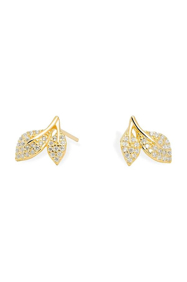 ANIA KRUK Srebrne naušnice presvučene zlatom ANIA KRUK HIPPIE SMVKC2232Z