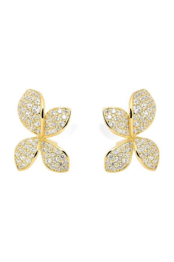 ANIA KRUK Srebrne naušnice presvučene zlatom ANIA KRUK HIPPIE SMVKC2242Z