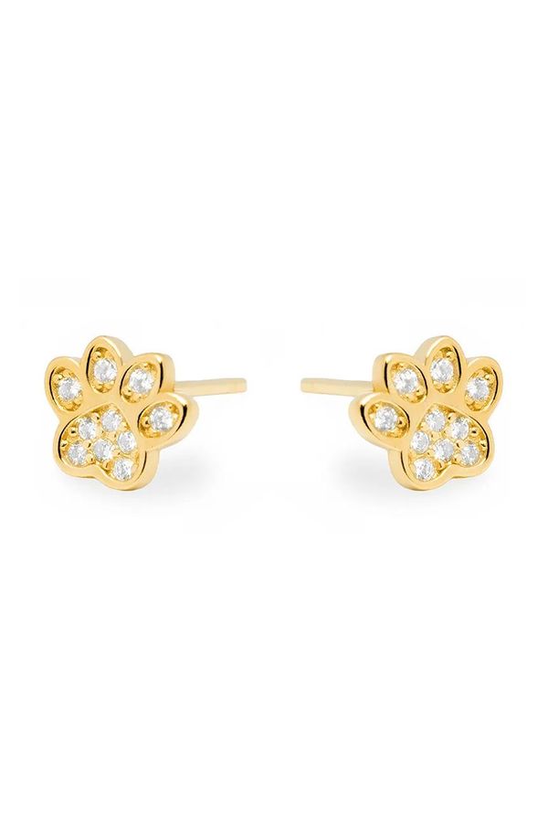 ANIA KRUK Srebrne naušnice presvučene zlatom ANIA KRUK MINI SMVKC2292Z