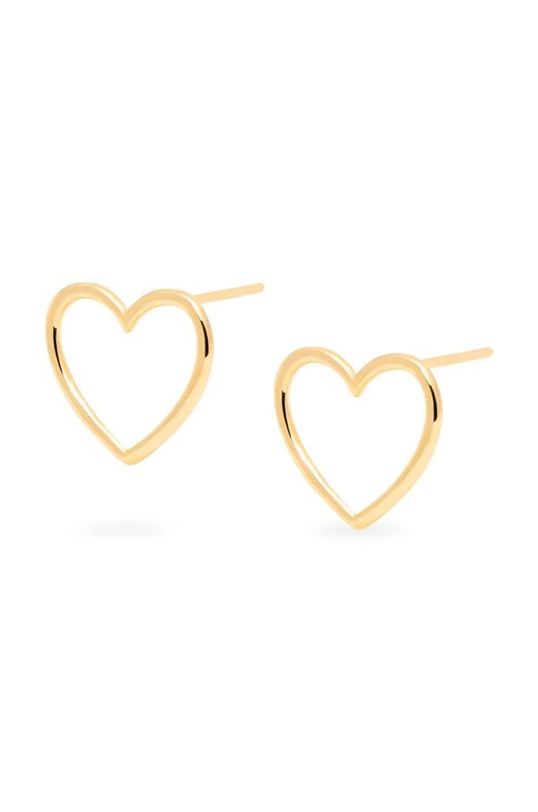 ANIA KRUK Srebrne naušnice presvučene zlatom ANIA KRUK ROMANTICA SMVKS2670Z