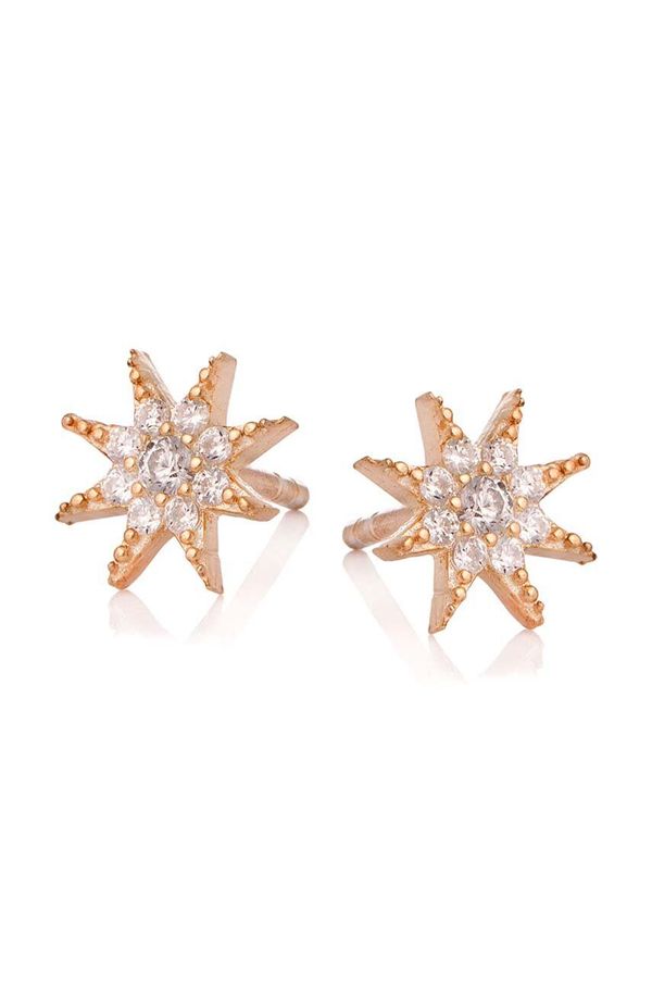 ANIA KRUK Srebrne naušnice presvučene zlatom ANIA KRUK SKY