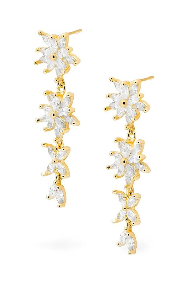 ANIA KRUK Srebrne naušnice presvučene zlatom ANIA KRUK SKY SMVKC1952Z