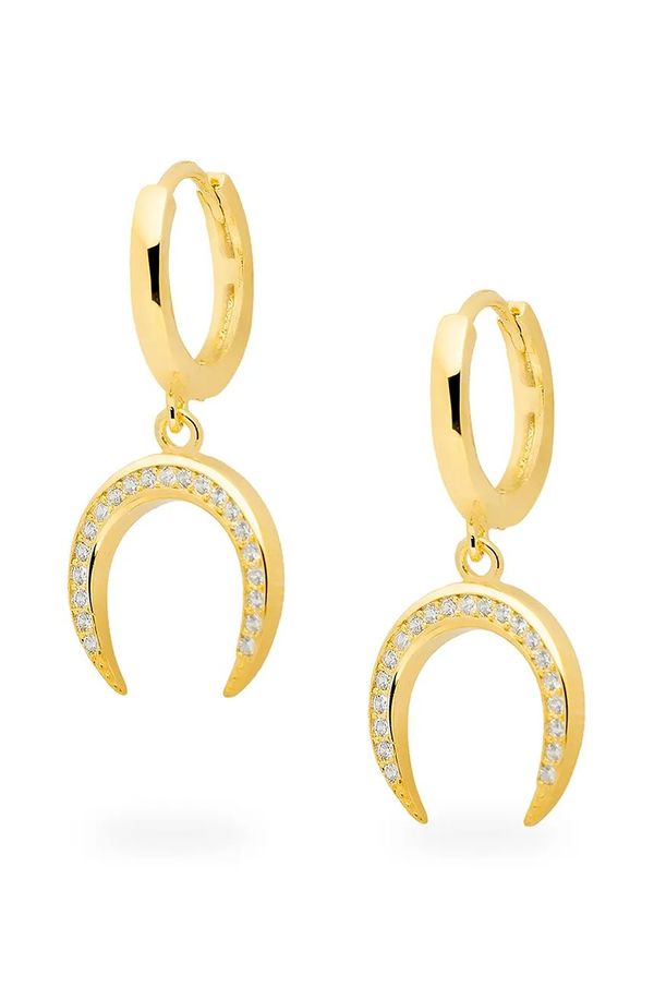 ANIA KRUK Srebrne naušnice presvučene zlatom ANIA KRUK SKY SMVKC2002Z