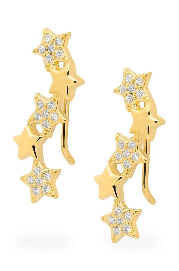 ANIA KRUK Srebrne naušnice presvučene zlatom ANIA KRUK SKY SMVKC2032Z