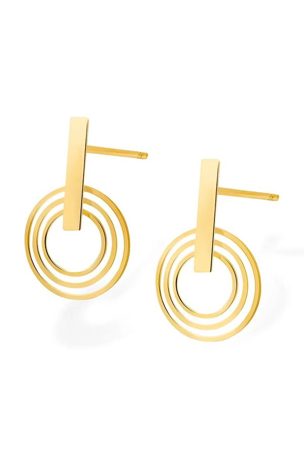 ANIA KRUK Srebrne naušnice presvučene zlatom ANIA KRUK SMVKS2380Z