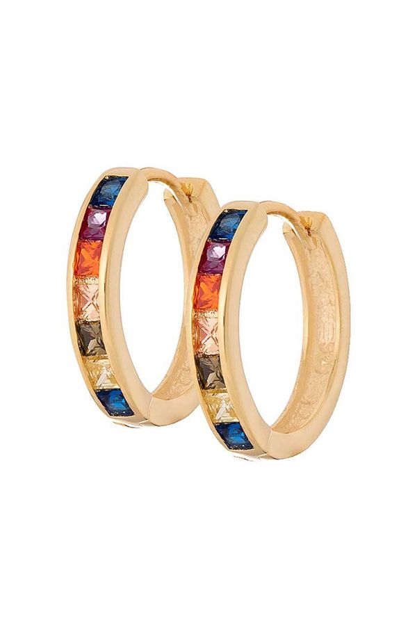 ANIA KRUK Srebrne naušnice presvučene zlatom ANIA KRUK SUGAR