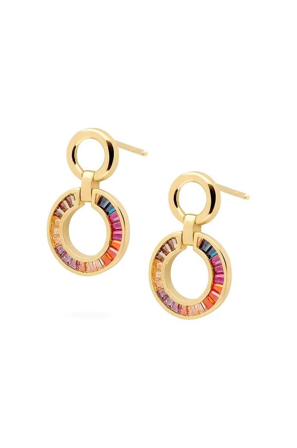 ANIA KRUK Srebrne naušnice presvučene zlatom ANIA KRUK SUGAR SMVKC1829Z