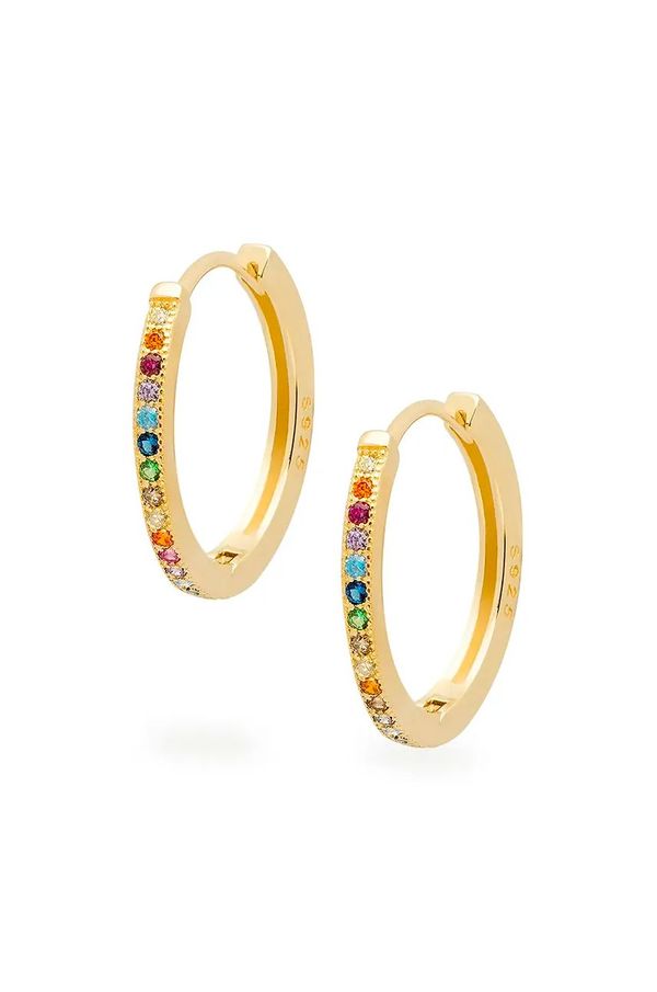 ANIA KRUK Srebrne naušnice presvučene zlatom ANIA KRUK SUGAR SMVKC1839Z