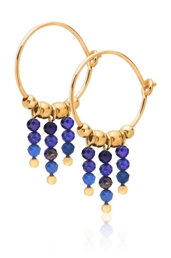 ANIA KRUK Srebrne naušnice presvučene zlatom ANIA KRUK Summer