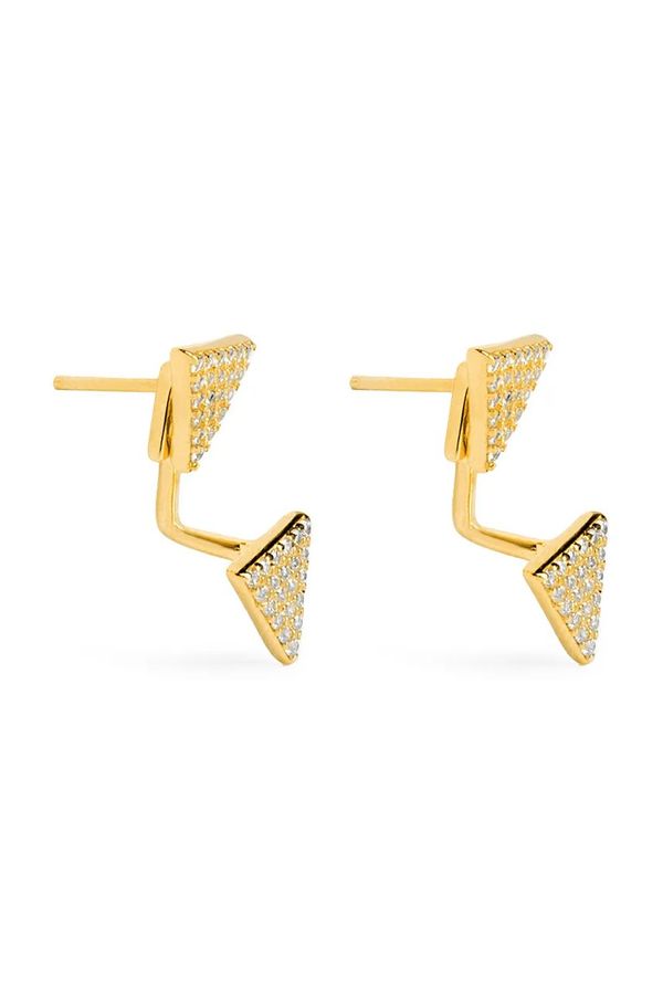 ANIA KRUK Srebrne naušnice presvučene zlatom ANIA KRUK SYZKC1502Z