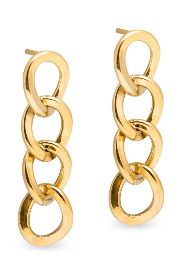 ANIA KRUK Srebrne naušnice presvučene zlatom ANIA KRUK TRENDY