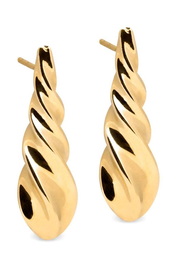 ANIA KRUK Srebrne naušnice presvučene zlatom ANIA KRUK TRENDY SLTKS2760Z