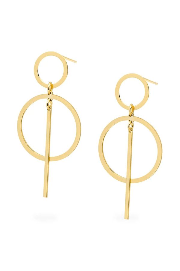 ANIA KRUK Srebrne naušnice presvučene zlatom ANIA KRUK TRENDY SLTKS3250Z