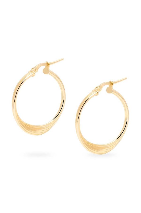 ANIA KRUK Srebrne naušnice presvučene zlatom ANIA KRUK TRENDY SMVKS2580Z