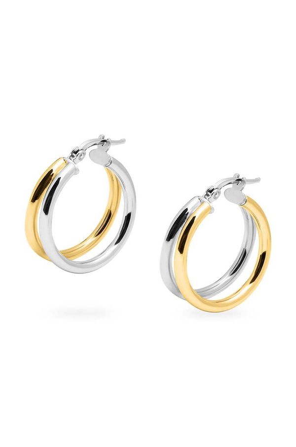 ANIA KRUK Srebrne naušnice presvučene zlatom ANIA KRUK TRENDY SMVKS2630Z