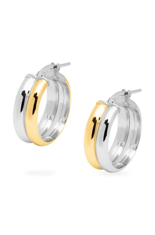 ANIA KRUK Srebrne naušnice presvučene zlatom ANIA KRUK TRENDY SMVKS2640Z