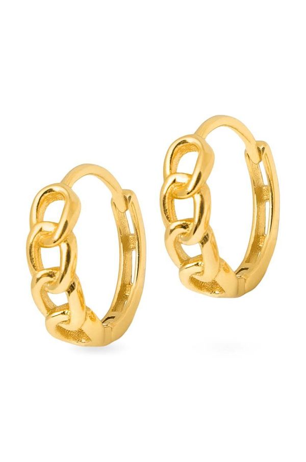 ANIA KRUK Srebrne naušnice presvučene zlatom ANIA KRUK TRENDY SRUKS2030Z