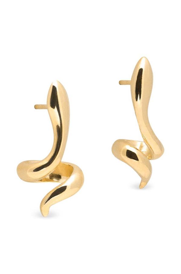 ANIA KRUK Srebrne naušnice presvučene zlatom ANIA KRUK VINTAGE