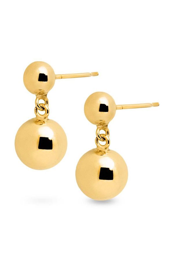 ANIA KRUK Srebrne naušnice presvučene zlatom ANIA KRUK VINTAGE