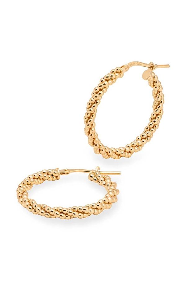 ANIA KRUK Srebrne naušnice presvučene zlatom ANIA KRUK VINTAGE SLTKS2550Z