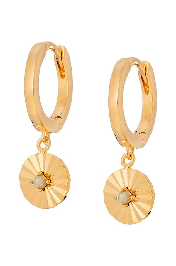 ANIA KRUK Srebrne naušnice presvučene zlatom ANIA KRUK VINTAGE SMRKS0820Z